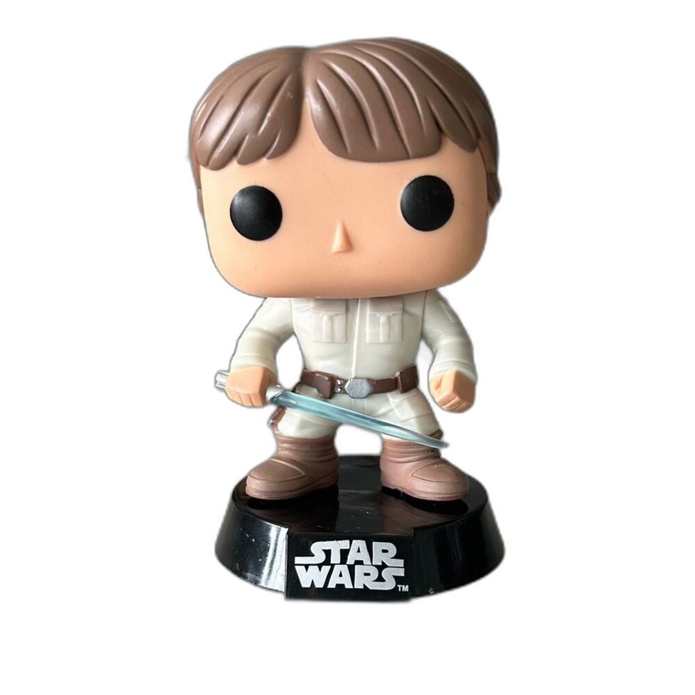Funko Pop Bobble Head Star Wars Luke Skywalker With Lightsaber